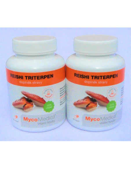 MycoMedica Reishi Triterpen 2 x 90 kapslí