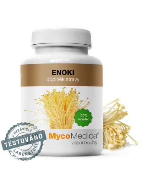 MycoMedica Enoki 90 kapslí 2 ks