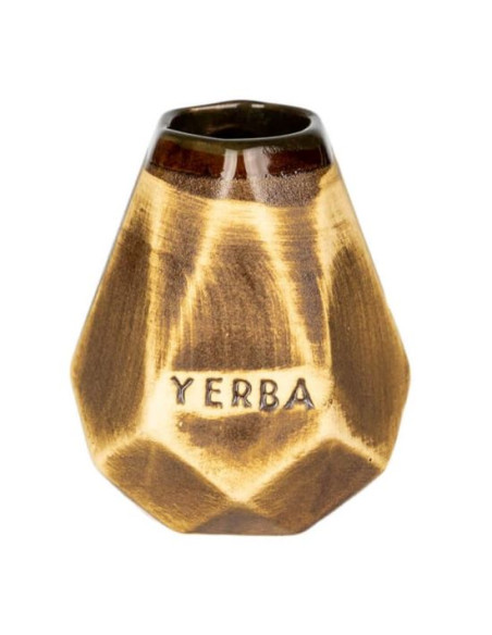 Keramická kalabasa Diamant Yerba Maté Natural 350ml 