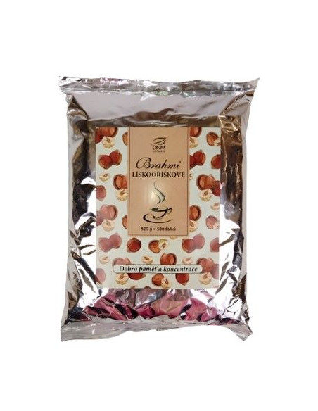 BRAHMI OŘÍŠKOVÉ  ajurvédské kafe  500g - gastro balení, DNM