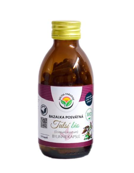 Salvia Paradise Tulsí bazalka posvátná BIO 120 kapslí