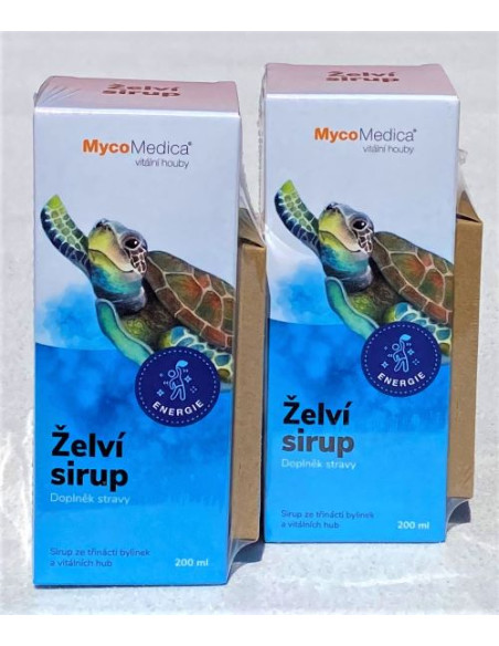 MycoMedica Želví sirup 2 x 200 ml