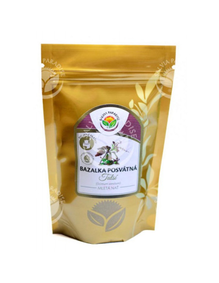 Tulsí - bazalka posvátná mletá 100g, Salvia Paradise