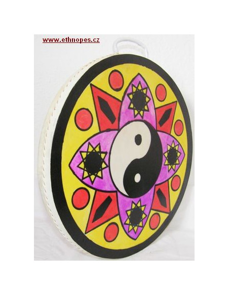Rámový buben Sea drum, Ocean drum 35cm - malovaný