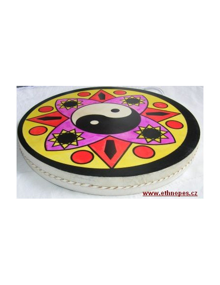 Rámový buben Sea drum, Ocean drum 35cm - malovaný 2