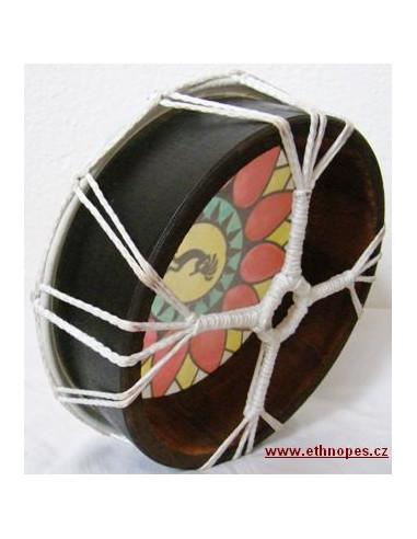 Rámový buben Frame drum 25 cm - malovaný