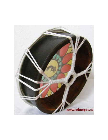 Rámový buben Frame drum 25 cm - malovaný