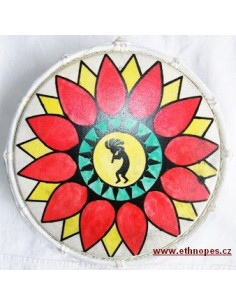 Rámový buben Frame drum 25 cm - malovaný 1