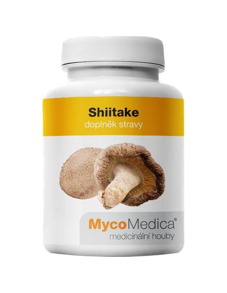Shiitake MycoMedica 90 kapslí á 500 mg extraktu