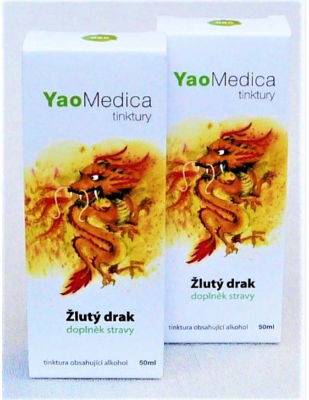 YaoMedica 080 Žlutý drak 2 x 50 ml