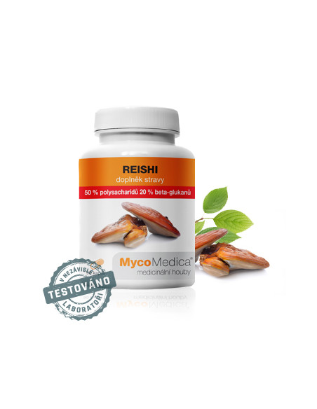 MycoMedica Reishi 50 % vysoká koncentrace 90 cps. 1