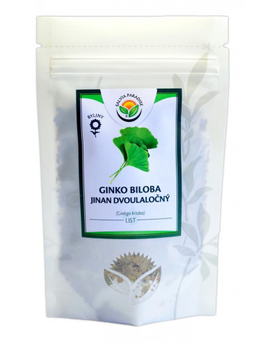 Ginko Biloba (Jinan dvoulaločný) list  50g