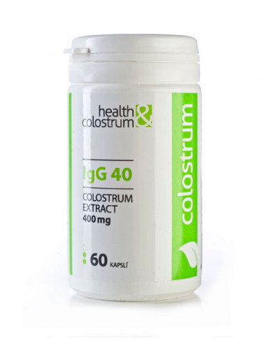 Colostrum (kolostrum) kapsle 60 ks á 400mg - IgG 40 