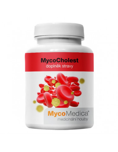 MycoCholest  120 kapslí x 500 mg, MycoMedica