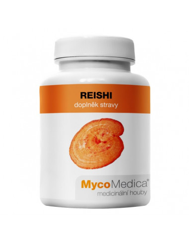 Reishi (Lesklokorka lesklá)  90 kapslí x 500 mg, Mycomedica