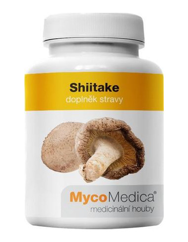 Shiitake MycoMedica 90 kapslí á 500 mg extraktu