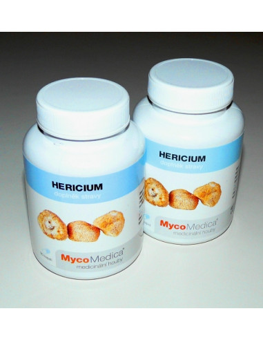 Hericium 2 x  90 kapslí, MycoMedica