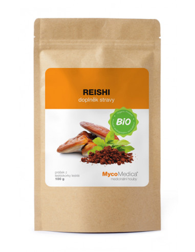 MycoMedica Reishi prášek BIO 100 g