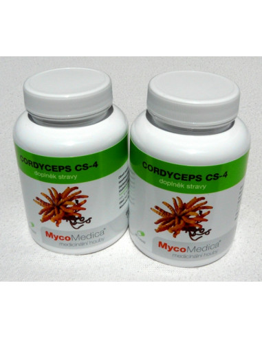 Cordyceps CS-4 kapsle 2 x 90 ks, MycoMedica