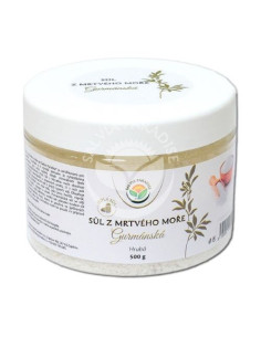 Sůl z Mrtvého moře hrubá - jedlá  500g, Salvia Paradise