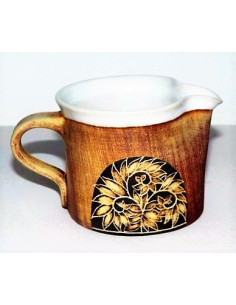 Keramická konvička na mléko STROM 2