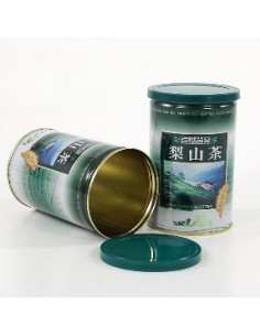 Dóza  na čaj plech Li Shan zelená  200g