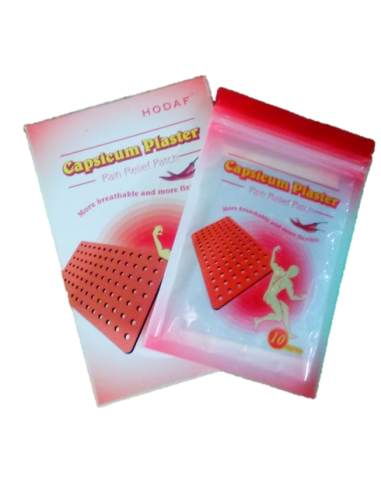 Kapsaicinová hřejivá náplast 10x7cm 10ks 1