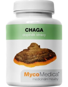 Čaga - Chaga- Rezavec šikmý, MycoMedica