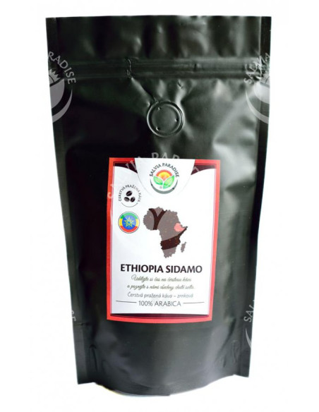 Káva Ethiopea 250g - 100% ARABICA - zrnková etiopská káva
