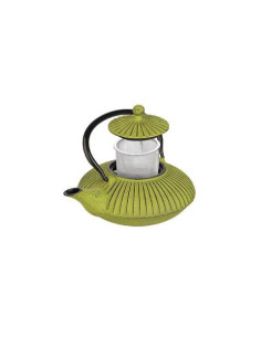 Čajová konvice litinová VERDE 0,78l zelená - Ibili