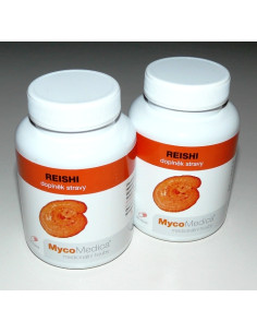 Reishi (Lesklokorka lesklá)  2 x 90 kapslí, Mycomedica