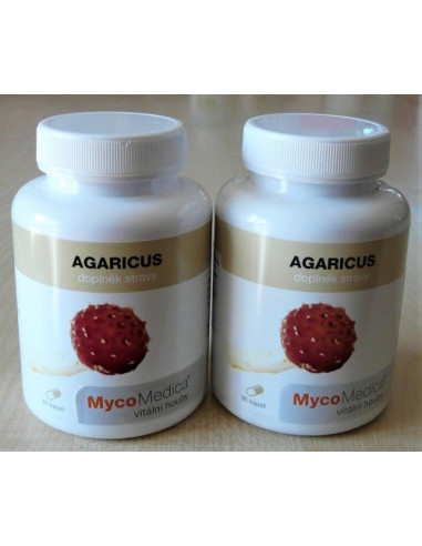 MycoMedica Agaricus 2 x 90 kapslí 