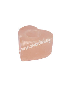 Solný svícen srdce 1 kg