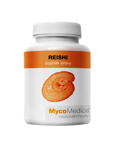 Reishi (Lesklokorka lesklá)  90 kapslí x 500 mg, Mycomedica 1