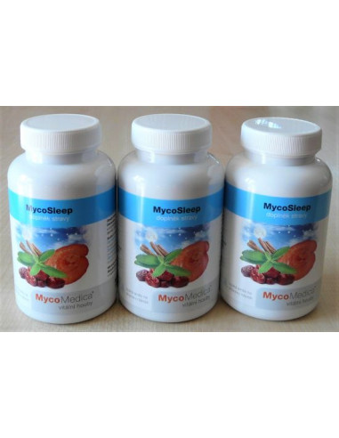 MycoMedica MycoSleep 3 x 90 g prášku (pro zdravý spánek, harmonizuje psychiku)