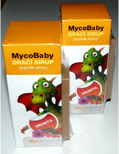 MycoBaby dračí sirup  2 x 200ml MycoMedica 