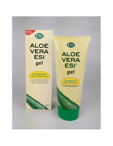 100% přírodní ALOE VERA gel s vitamínem E a Tea Tree 200ml, ESI