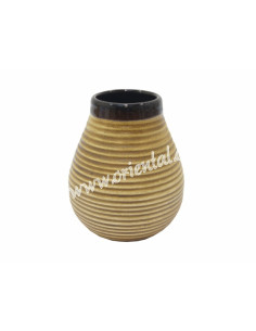 EU Keramická kalabasa Linie Standard Yerba Maté Natural