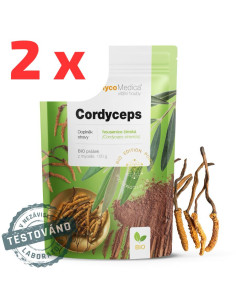 BIO Cordyceps - prášek 2 x 100g, MycoMedica