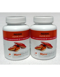 MycoMedica Reishi 50 % vysoká koncentrace 2 x 90 cps.