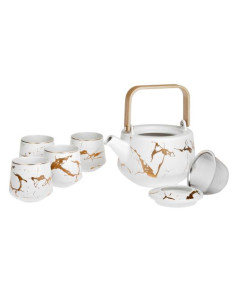 Oxalis Timea - porcelánová čajová souprava   2