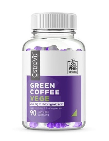 Bio-detox Zelená káva Green Coffee Vege 500 mg, 90 kapslí