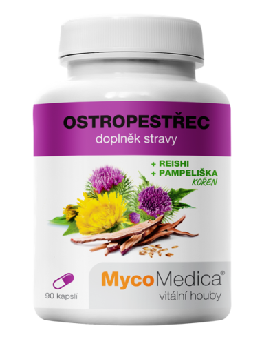 Mycomedica Ostropestřec 90 kapslí