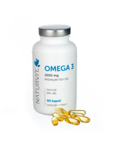 Naturvit Omega 3 - 1000mg, 90 ks