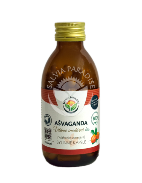 Salvia Paradise Ašvaganda Vitánie BIO 120 kapslí