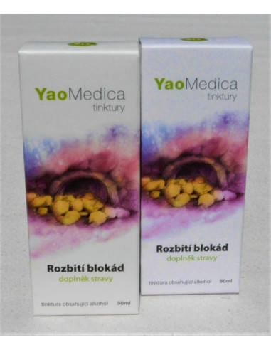 YaoMedica 012 Rozbití blokád 2 x 50 ml