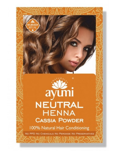 Ayumi Prášek Henna Neutral bezbarvý kondicionér na vlasy 100 g