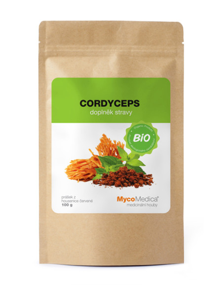 BIO Cordyceps - prášek 100g, MycoMedica