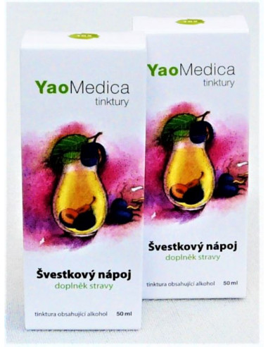 YaoMedica 105 Švestkový nápoj 2 x 50 ml