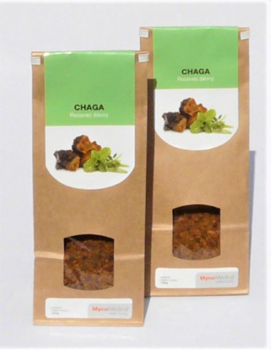 MycoMedica Chaga sušená 2 x 100 g